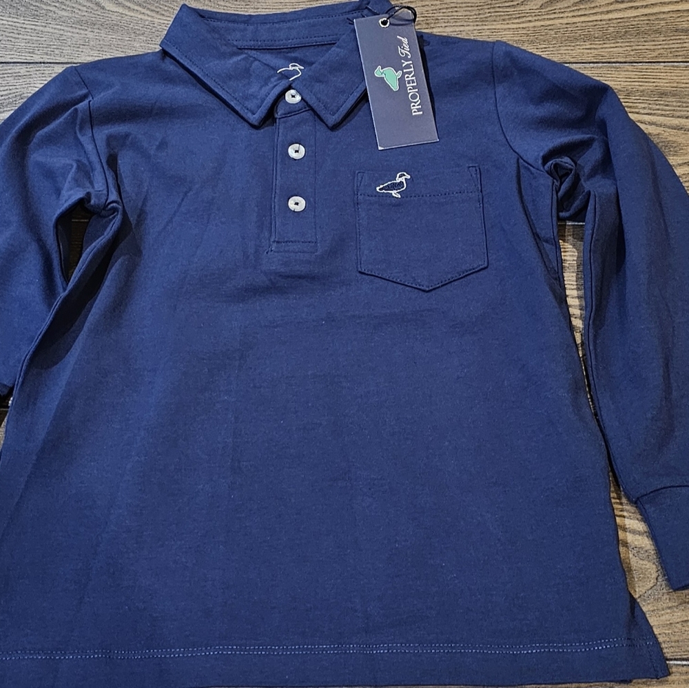 New properly tied polo